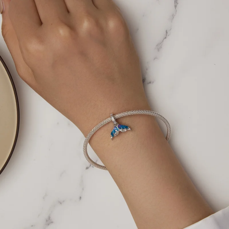 (imagem para) Charm de Cauda de Sereia no Estilo Pandora - BSC876 - Visualizar 5