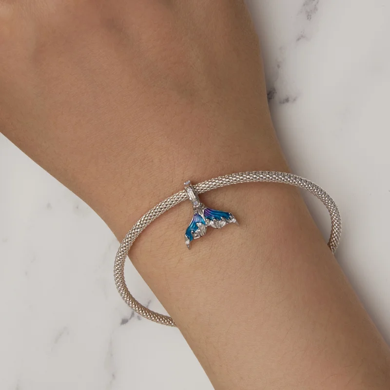 (imagem para) Charm de Cauda de Sereia no Estilo Pandora - BSC876 - Visualizar 6