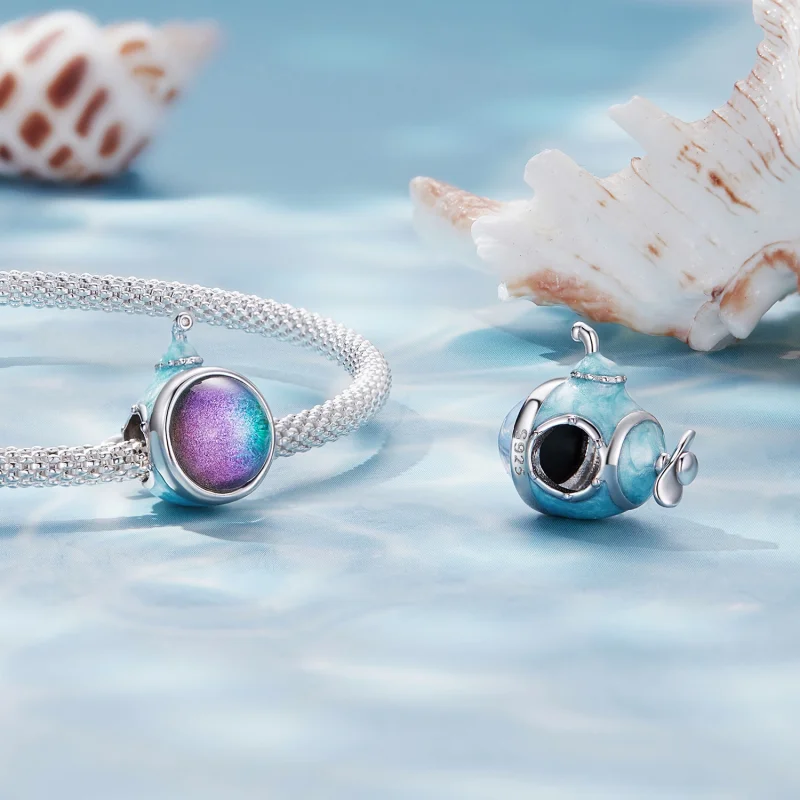 (imagem para) Charm de Submarino Estilo Pandora - SCC2504 - Visualizar 4