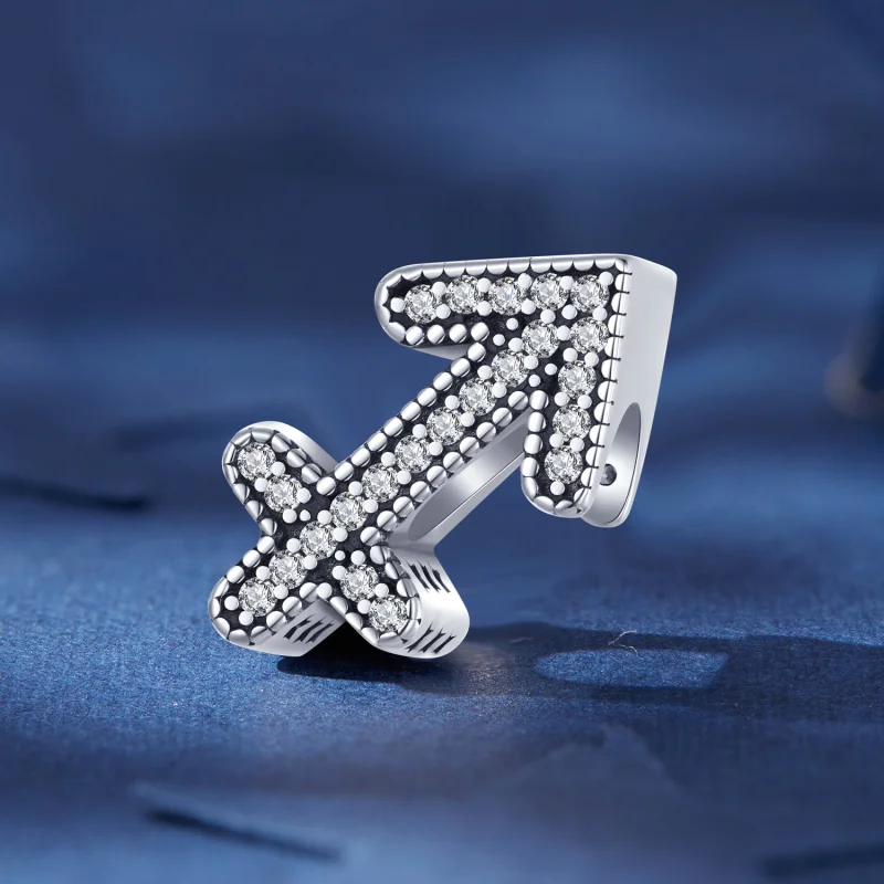 (imagem para) Charm do Zodíaco Sortudo de Sagitário Estilo Pandora - SCC2516-9 - Visualizar 2