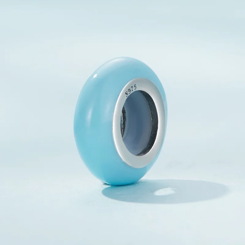 (imagem para) Charm Espaçador de Gel de Silica Estilo Pandora - SCC1450-GB - Visualizar 2