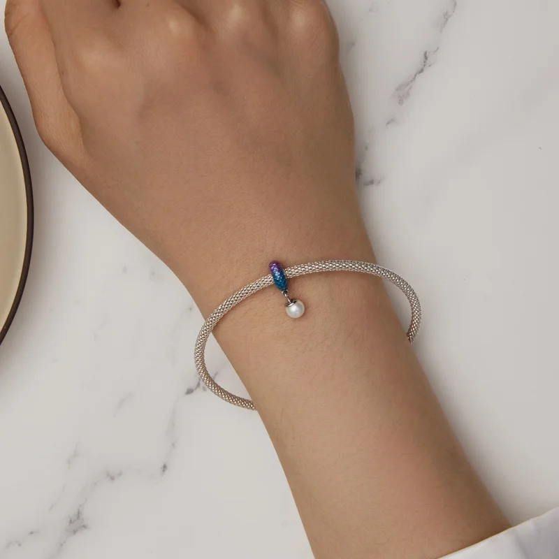 (imagem para) Charm Espaciador de Escamas de Peixe Estilo Pandora - BSC875 - Visualizar 5