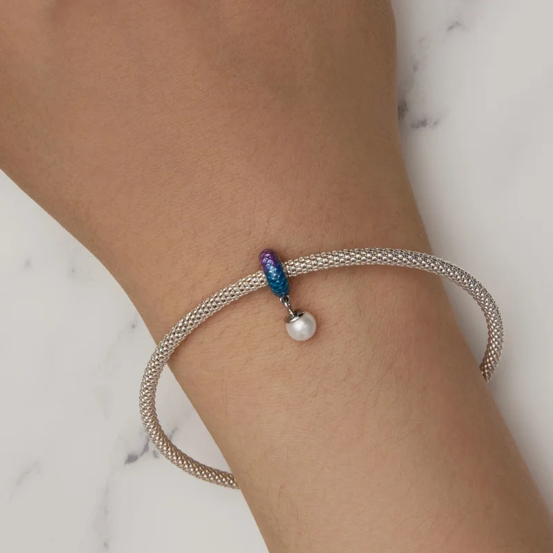 (imagem para) Charm Espaciador de Escamas de Peixe Estilo Pandora - BSC875 - Visualizar 6