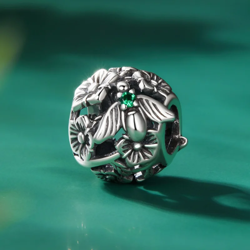 (imagem para) Charm Pandora Estilo Abelha da Sorte - SCC2525 - Visualizar 2