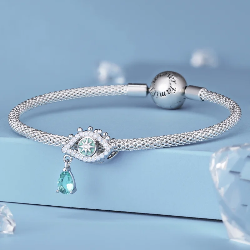 (imagem para) Charm Pandora Style Olho do Mal - BSC856 - Visualizar 3