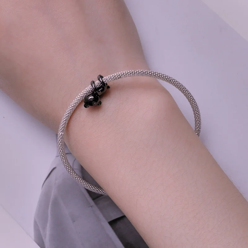 (imagem para) Charm Pequeno Urso Estilo Pandora - SCC2508 - Visualizar 6