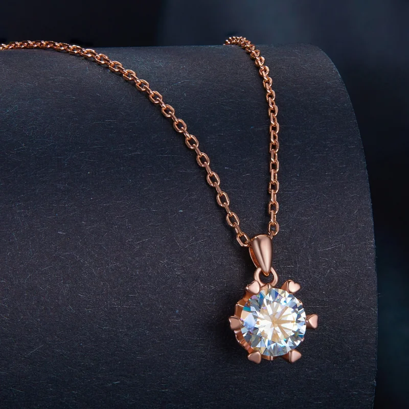 (imagem para) Colar Estilo Pandora com Moissanita de Luxo - MSN006-C - Visualizar 2