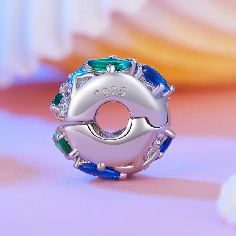 (imagem para) Grampo de Estrela-do-mar Estilo Pandora - BSC847 - Visualizar 4