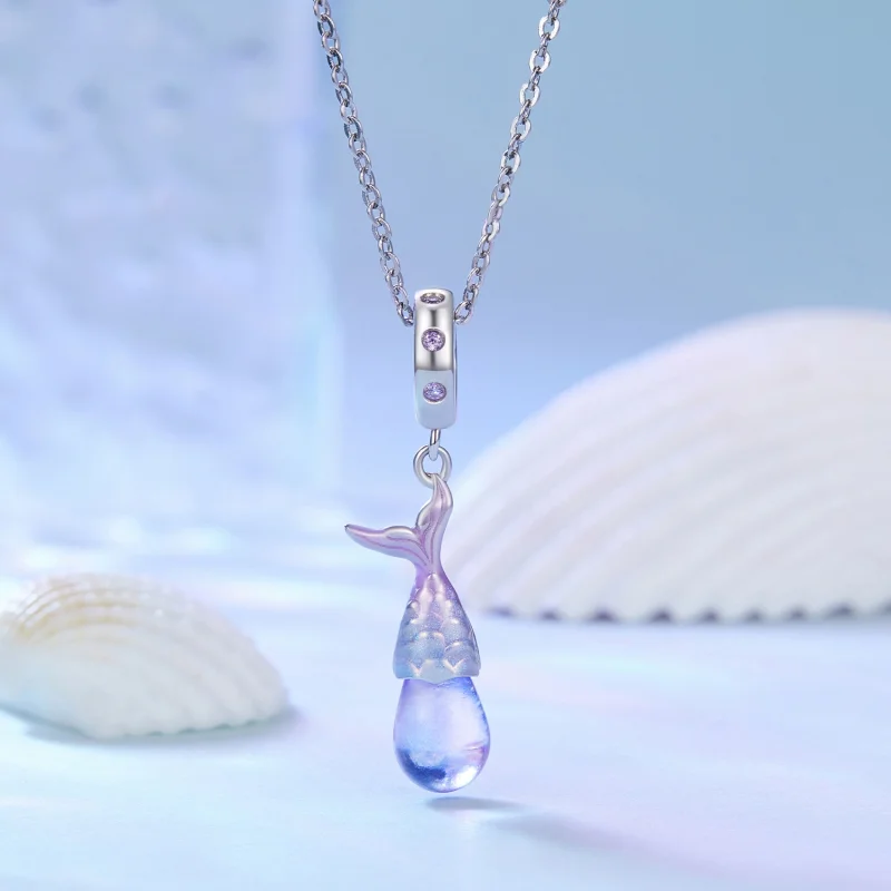 (imagem para) Pingente Charm Estilo Pandora Lágrimas de Sereia - BSC874 - Visualizar 2