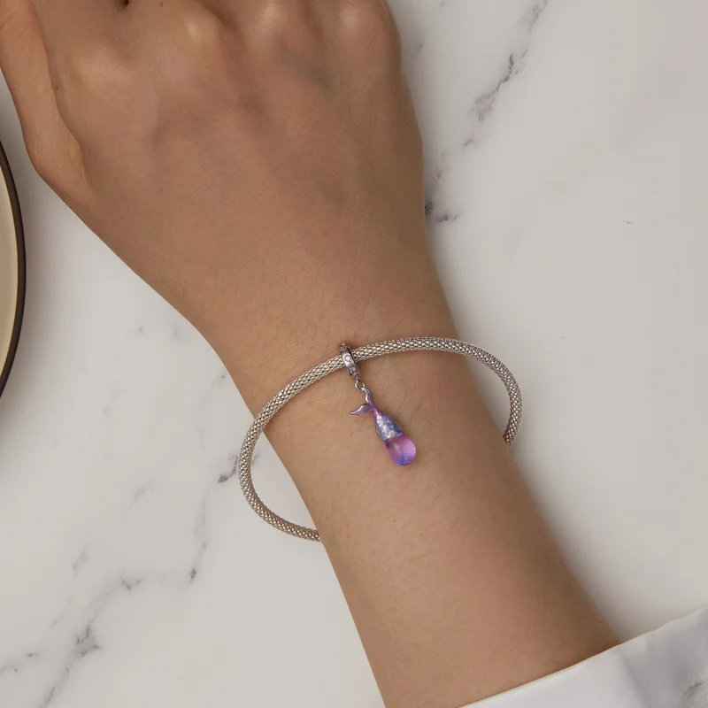 (imagem para) Pingente Charm Estilo Pandora Lágrimas de Sereia - BSC874 - Visualizar 5