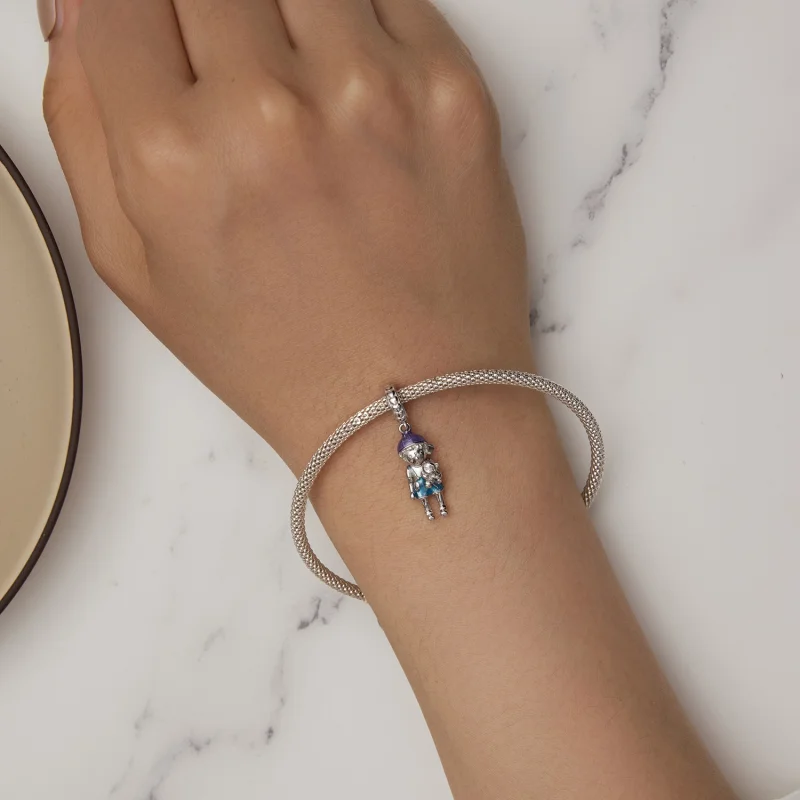 (imagem para) Pingente Charm Menino Estilo Pandora - BSC877 - Visualizar 5