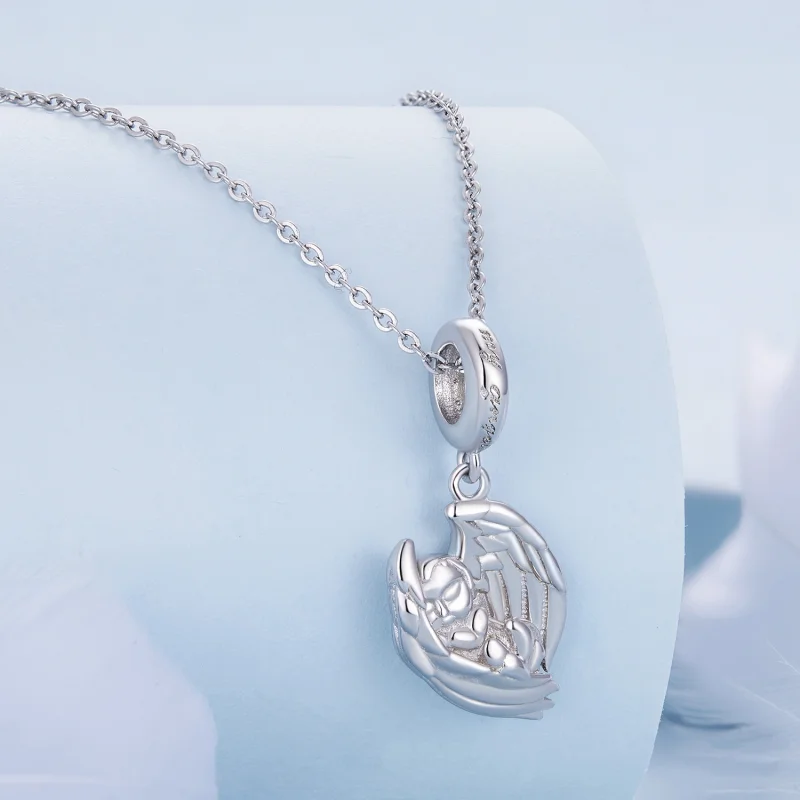 (imagem para) Pingente Charme Anjo Bebê Estilo Pandora - BSC851 - Visualizar 2