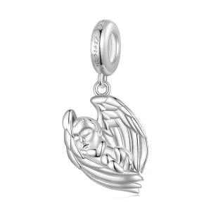 (imagem para) Pingente Charme Anjo Bebê Estilo Pandora - BSC851