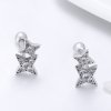 Brincos Petit Fascinante luz estelar estilo Pandora - SCE432
