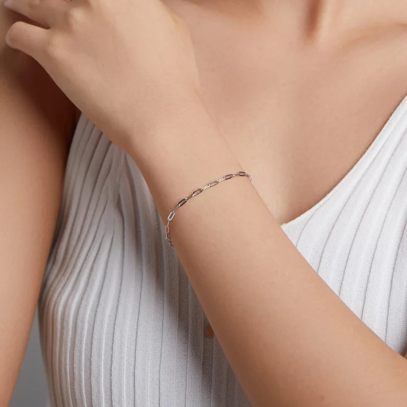 (imagem para) Pandora Style Basic Chain Bracelet - SCB221-A - Visualizar 5