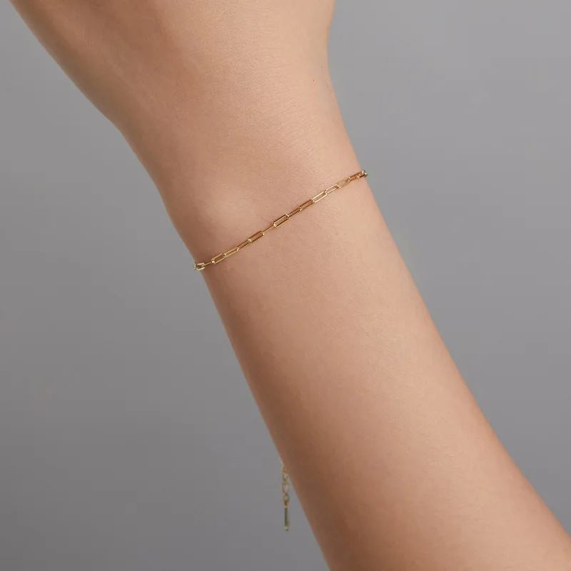 (imagem para) Pandora Style Basic Chain Bracelet - SCB221-B - Visualizar 7