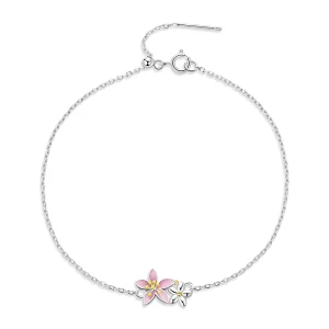 (imagem para) Pandora Style Beautiful Sakura Bracelet - SCB232