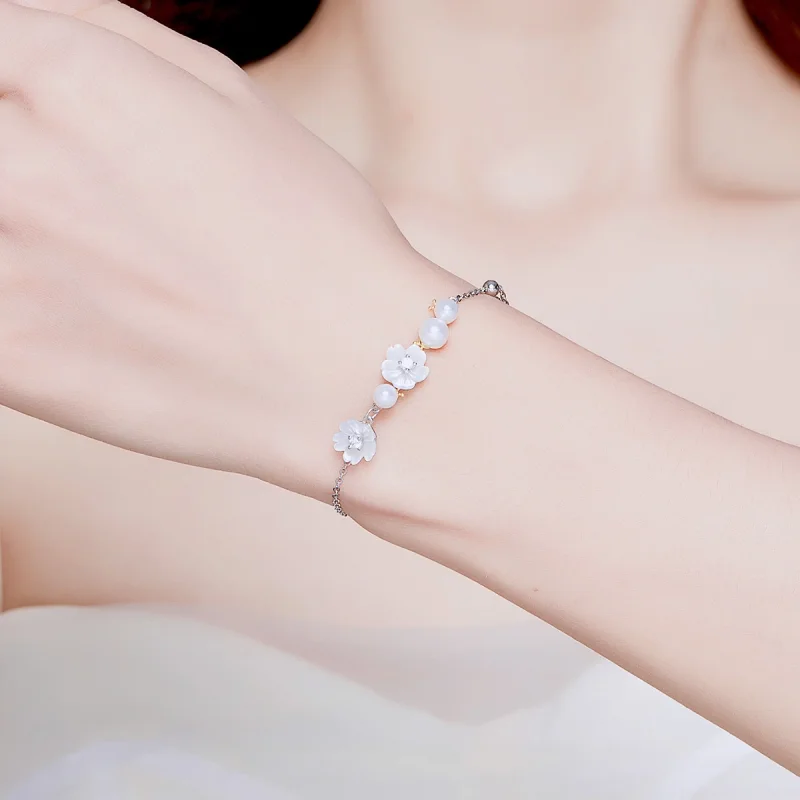 (imagem para) Pandora Style Bloom Bracelet - BSB024 - Visualizar 5