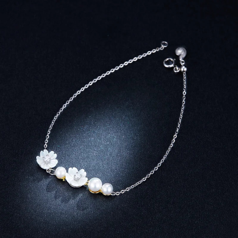 (imagem para) Pandora Style Bloom Bracelet - BSB024 - Visualizar 8