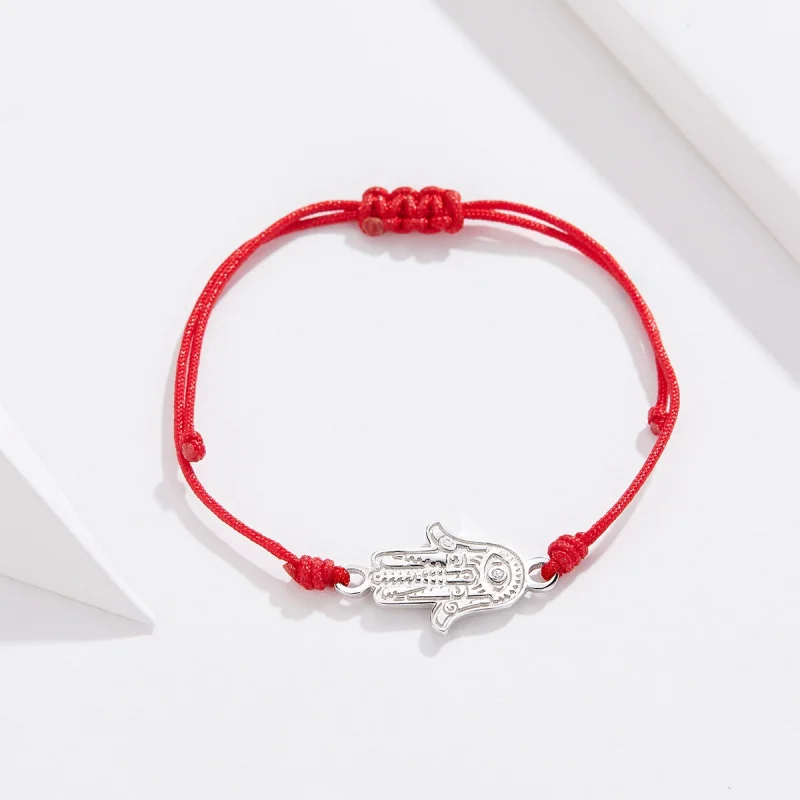 (imagem para) Pandora Style Hand of Farmati Bracelet - YMX002 - Visualizar 2