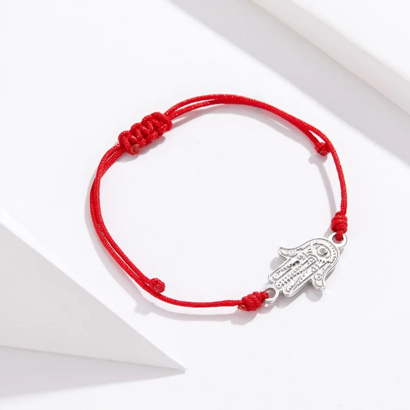 (imagem para) Pandora Style Hand of Farmati Bracelet - YMX002 - Visualizar 3