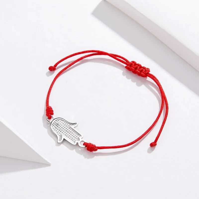 (imagem para) Pandora Style Hand of Farmati Bracelet - YMX002 - Visualizar 4