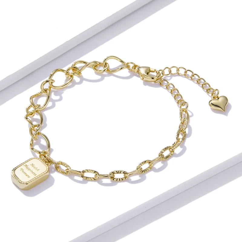 (imagem para) Pandora Style Health, Happiness, Treasure Bracelet - BSB070 - Visualizar 2