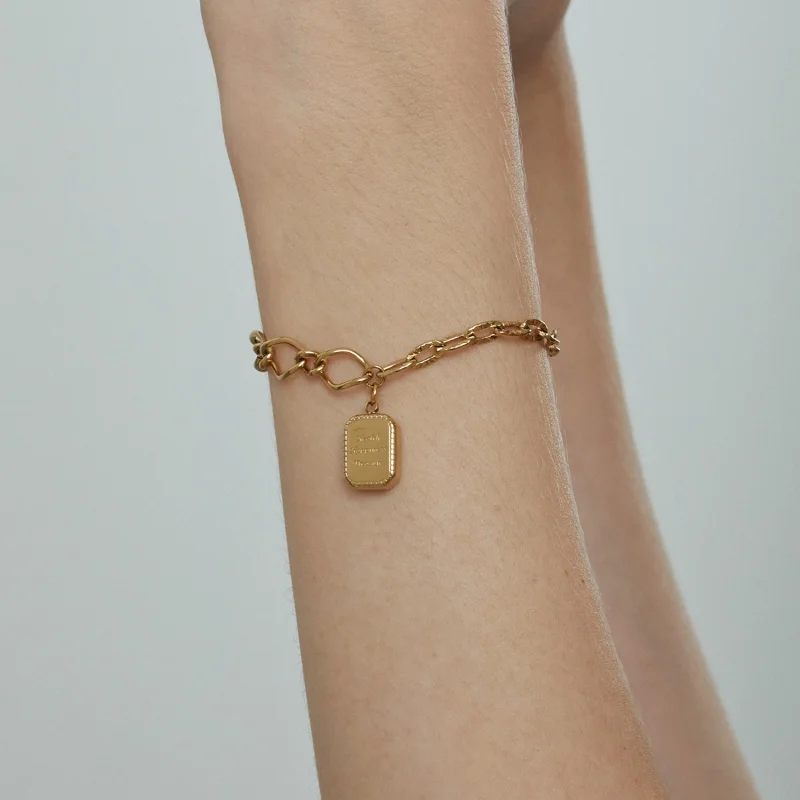 (imagem para) Pandora Style Health, Happiness, Treasure Bracelet - BSB070 - Visualizar 9