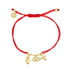 (imagem para) Pandora Style Lucky Symbol Bracelet - SCB226
