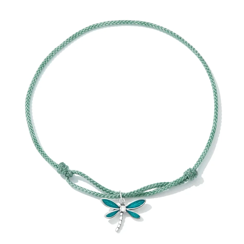 (imagem para) Pandora Style Summer Dragonfly Bracelet - SCB237 - Visualizar 2