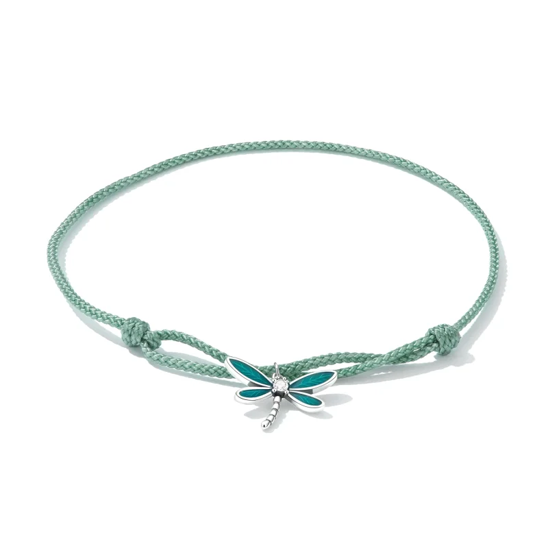 (imagem para) Pandora Style Summer Dragonfly Bracelet - SCB237 - Visualizar 3