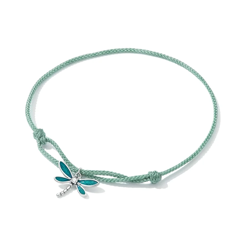 (imagem para) Pandora Style Summer Dragonfly Bracelet - SCB237 - Visualizar 4
