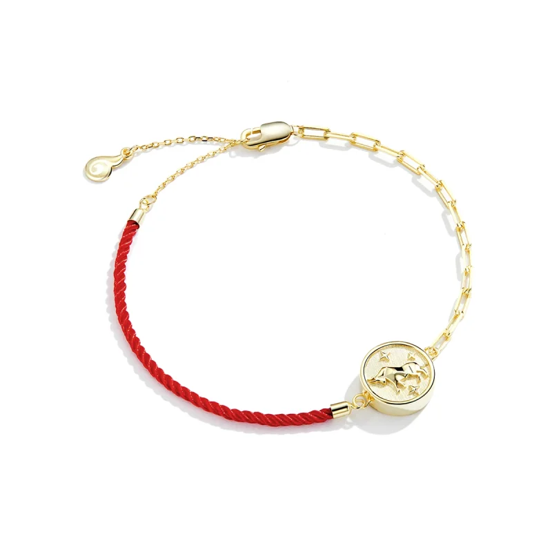 (imagem para) Pandora Style Taurus Bracelet - BSB075 - Visualizar 3