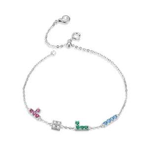 (imagem para) Pandora Style Tetris Bracelet - BSB040