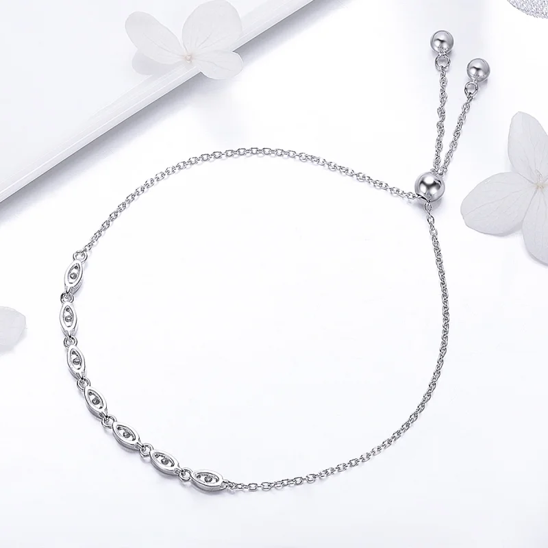 (imagem para) Pulseira Beleza da simplicidade estilo Pandora - SCB086 - Visualizar 3