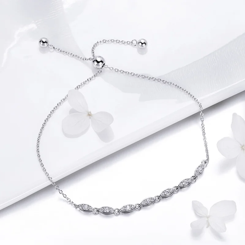 (imagem para) Pulseira Beleza da simplicidade estilo Pandora - SCB086 - Visualizar 4