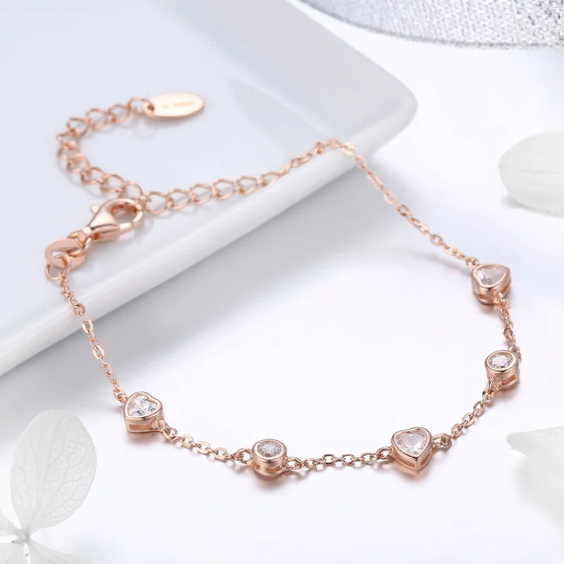(imagem para) Pulseira Beleza da simplicidade estilo Pandora - SCB097 - Visualizar 4