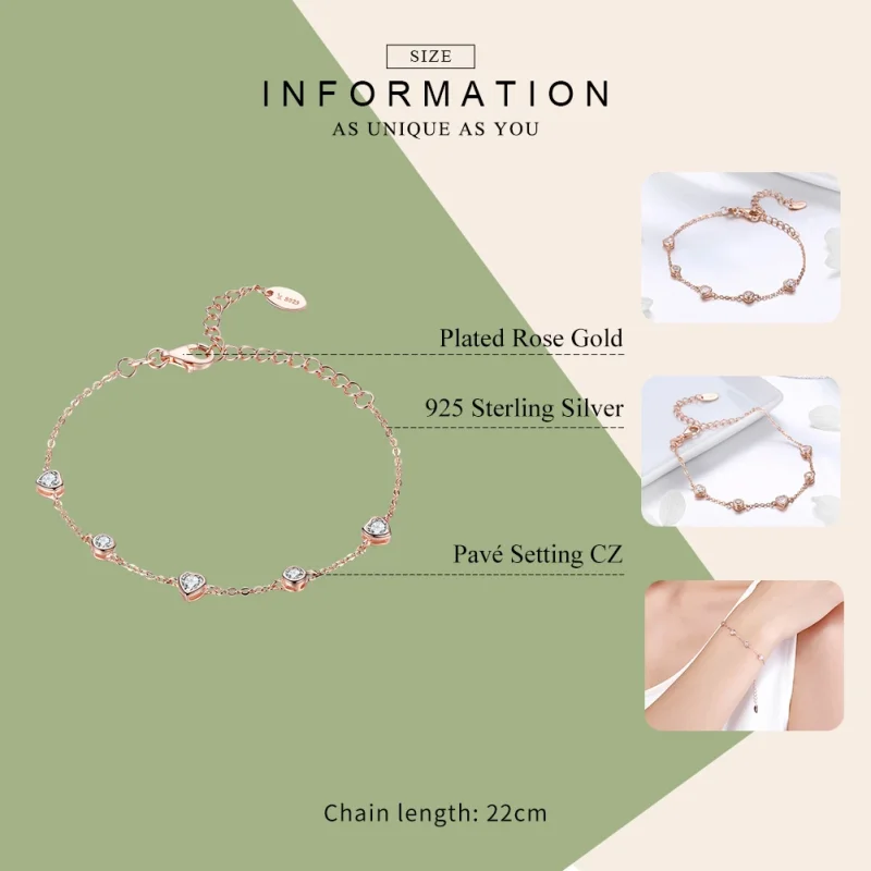 (imagem para) Pulseira Beleza da simplicidade estilo Pandora - SCB097 - Visualizar 5