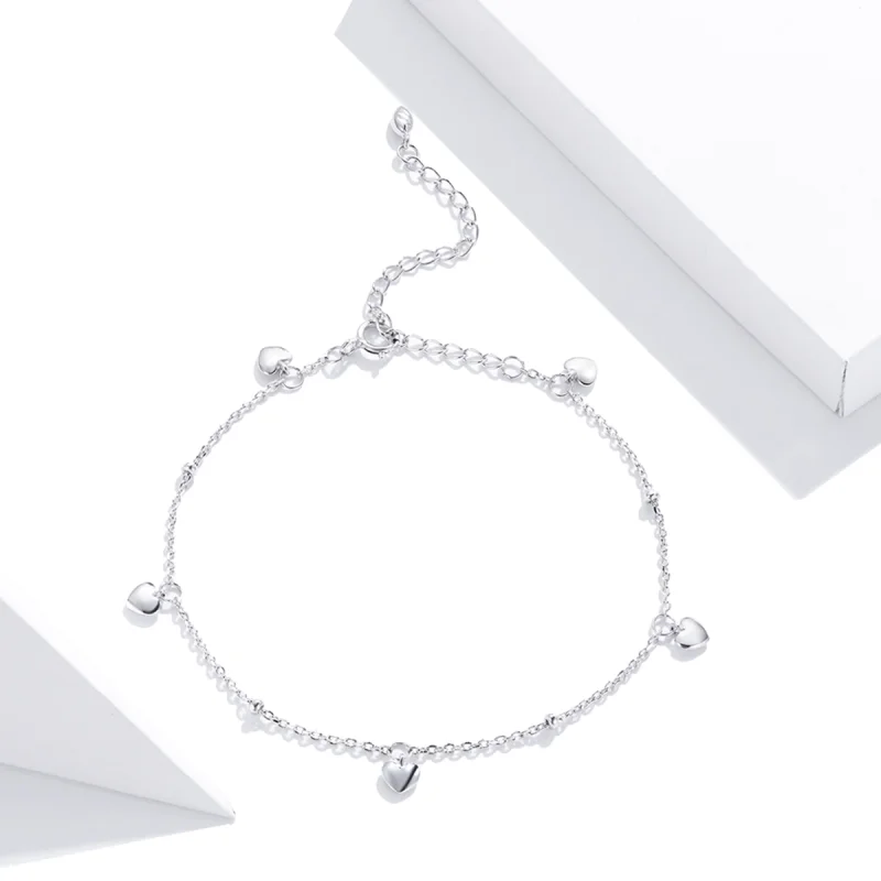 (imagem para) Pulseira Coração apaixonado estilo Pandora - SCB191 - Visualizar 4