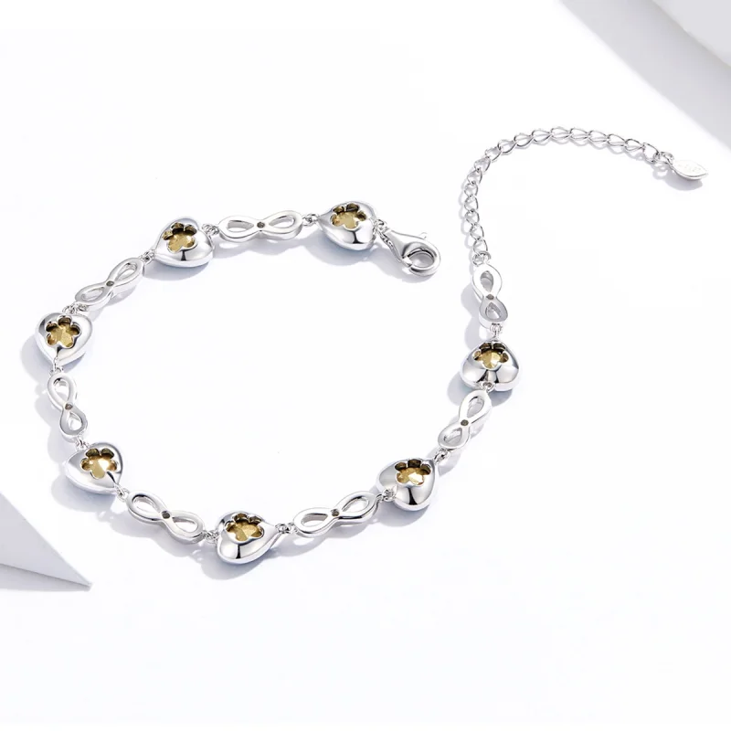 (imagem para) Pulseira Coração do Oceano estilo Pandora - SCB163 - Visualizar 3