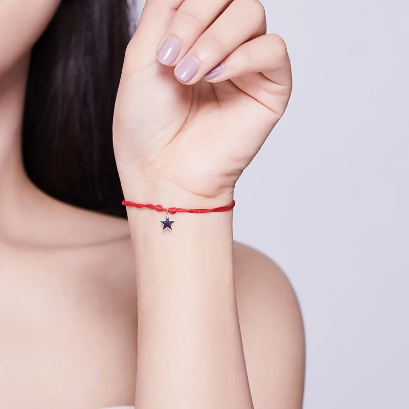 (imagem para) Pulseira de cordão Carpa da Sorte estilo Pandora - SCB145 - Visualizar 5