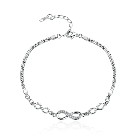 (imagem para) Pulseira Elegância sem fim estilo Pandora - SCB037