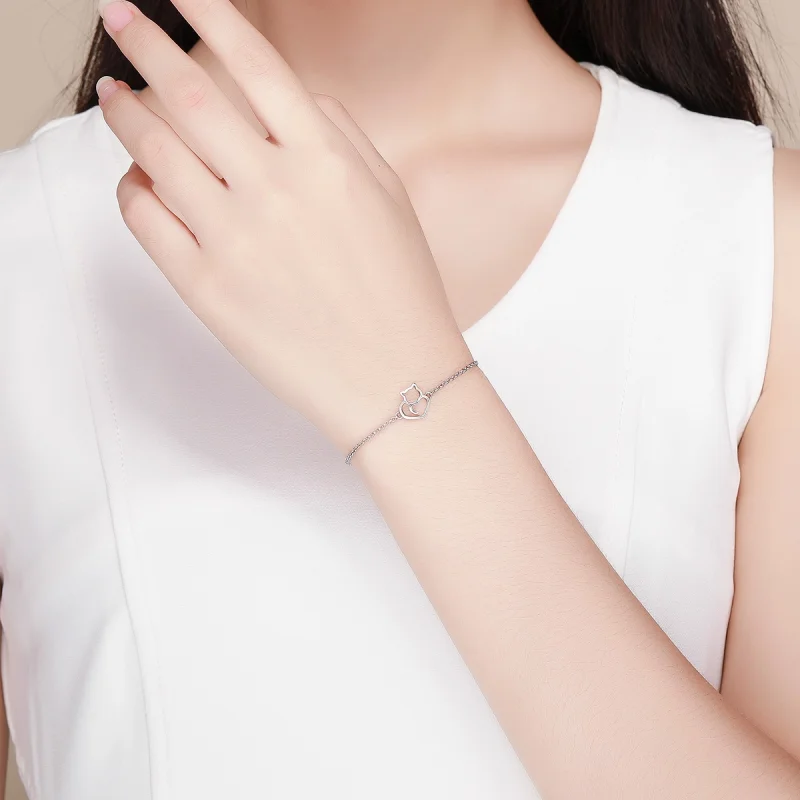 (imagem para) Pulseira Gato adorável life Pandora - SCB102 - Visualizar 5