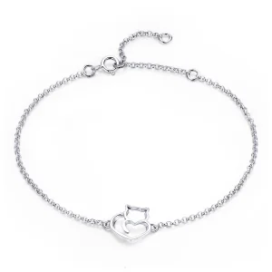 (imagem para) Pulseira Gato adorável life Pandora - SCB102
