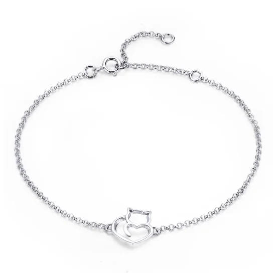 (imagem para) Pulseira Gato fofo life Pandora - SCB102-C