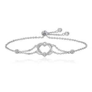 (imagem para) Pulseira Love Cardiogram estilo Pandora - SCB022