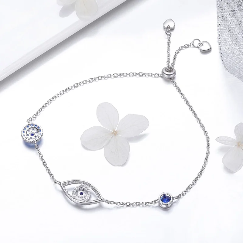 (imagem para) Pulseira Olho da guarda estilo Pandora - SCB089 - Visualizar 3