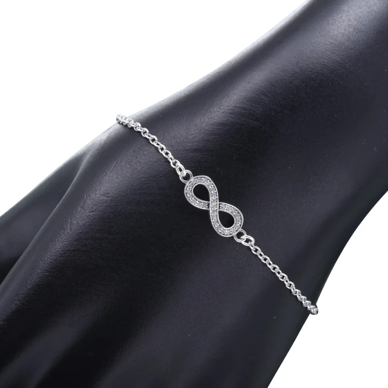 (imagem para) Pulseira PANDORA da Eternidade - 590509CZ - Visualizar 3