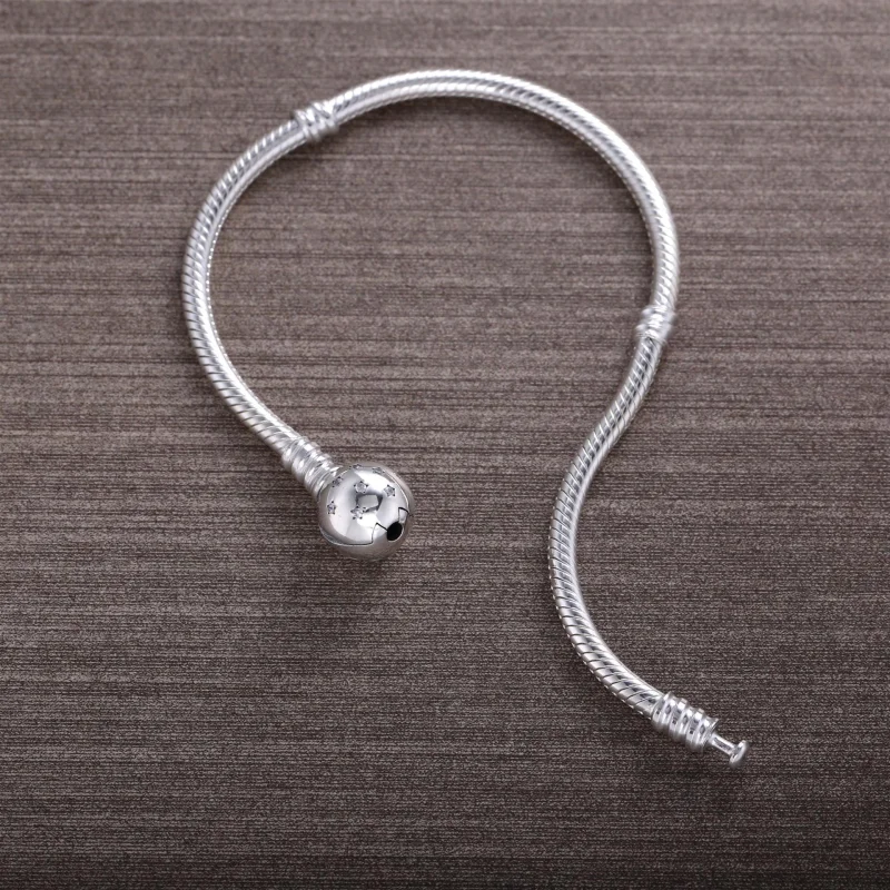 (imagem para) Pulseira Pandora de prata Estrela clássica - Visualizar 2