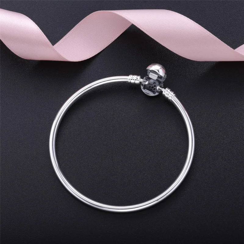 (imagem para) Bracelete Pandora Rígido de prata Pentágono - Visualizar 4